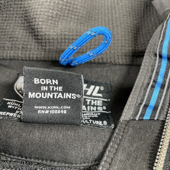 Kuhl Jacket Womens Extra Small Kondor Softshell Detachable Hood Wind Water Black - Picture 5 of 15